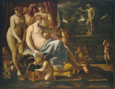 Venus Adorned by the Graces by Annibale Carracci
